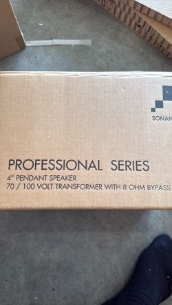 Sonance professional series 4” pendant speaker
