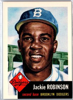 Topps Baseball Archives Jackie Robinson Dodgers Card
