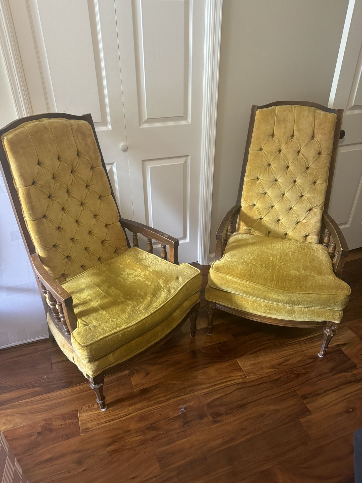 Vintage Velvet chairs