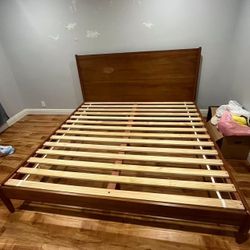 Mid-Century King Bed 