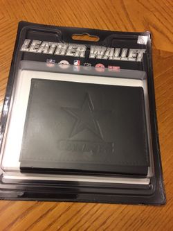 Dallas Cowboys leather wallet