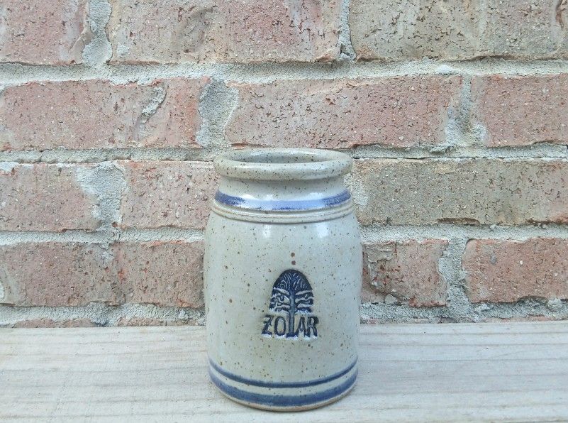 Vintage Zoar Stoneware Crock