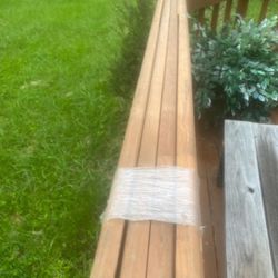 Hemlock 8 Ft Wood Handrails