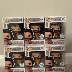 Gold D Roger Funko Pop
