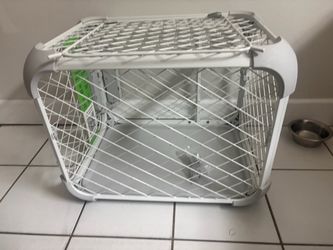 Diggs Evolv Dog Crate White - Durable, Modular, Sleek Design