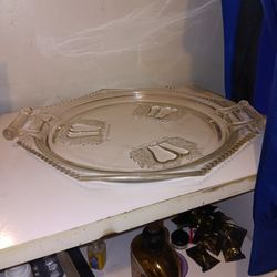 Crystal Serving Dish For Sale 