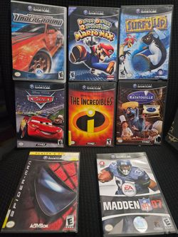 8 Nintendo gamecube games