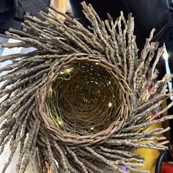 Vintage Handcrafted “Nest” Basket-GREAT FIND!!