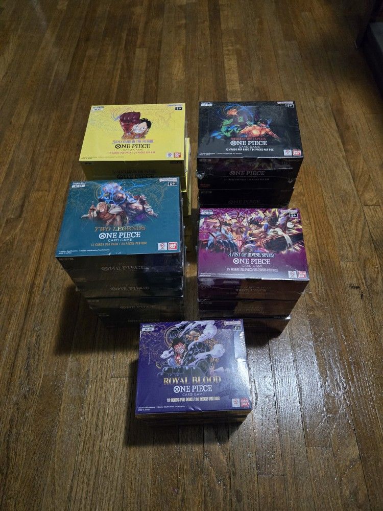 One Piece Booster Boxes