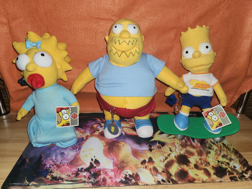 Vintage Simpsons Dolls