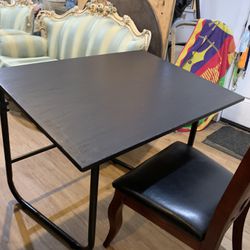 Drafting Table & Solid Chair 