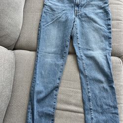 Madewell mid rise perfect vintage jeans