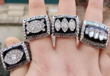 oakland raiders championship rings