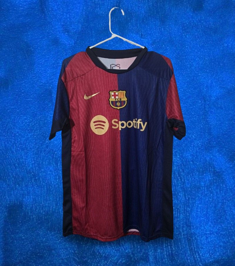 Barcelon Fc Jersey Size L Red/blue