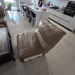 Leather Sectional Sofa With Table 