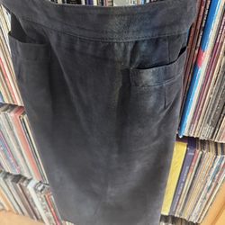 PRICE DROP: DITA MARTIN DESIGN FITTED 10, LINED, RICH, LAMBSKIN SUEDE PENCIL skt