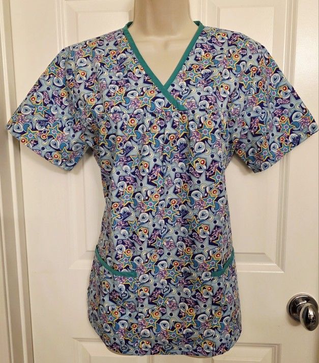 Royal Roy Scrub Top- XS