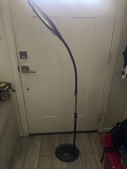 LED Floor Magnifying Lamp with Stand – Adjustable Gooseneck (Model 8061LED)