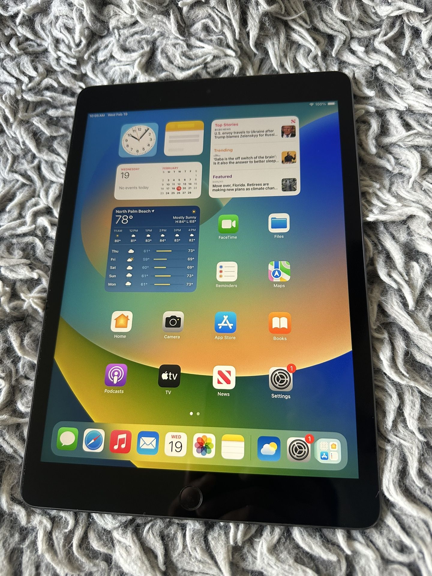 iPad 8th Gen Like New On Latest iOS 18.3.1