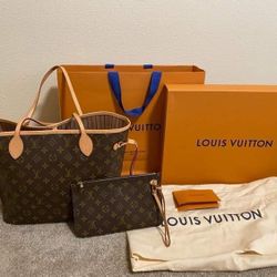 Louis Vuitton Bag And Wallet Set 