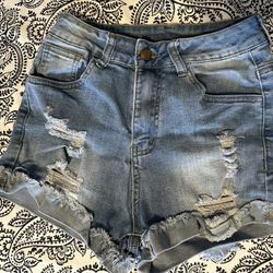 Blue Jean shorts Size Sm. 