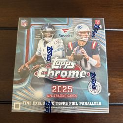 2025 Topps Chrome Mega Box Fanatics