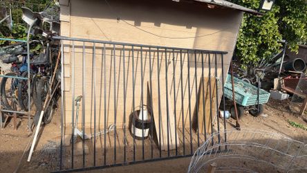 Black Iron Fence