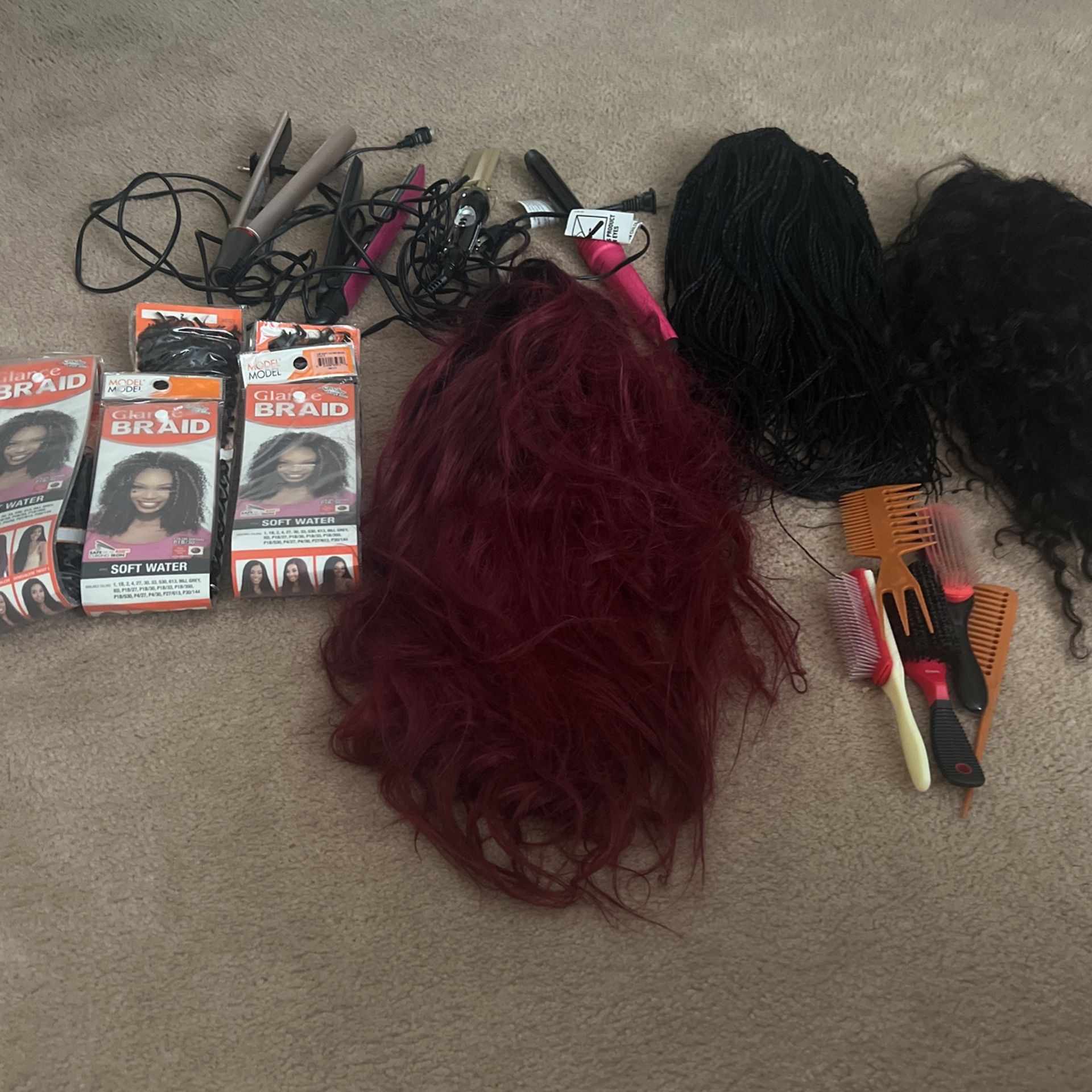 Wigs/Braids And Hair Tools