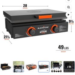 Blackstone 22” Con Tapa. Nueva En Caja