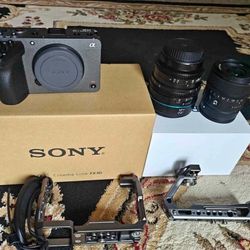 Sony Fx30 With Lenses 