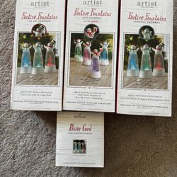 Hallmark Trio Of Fountains