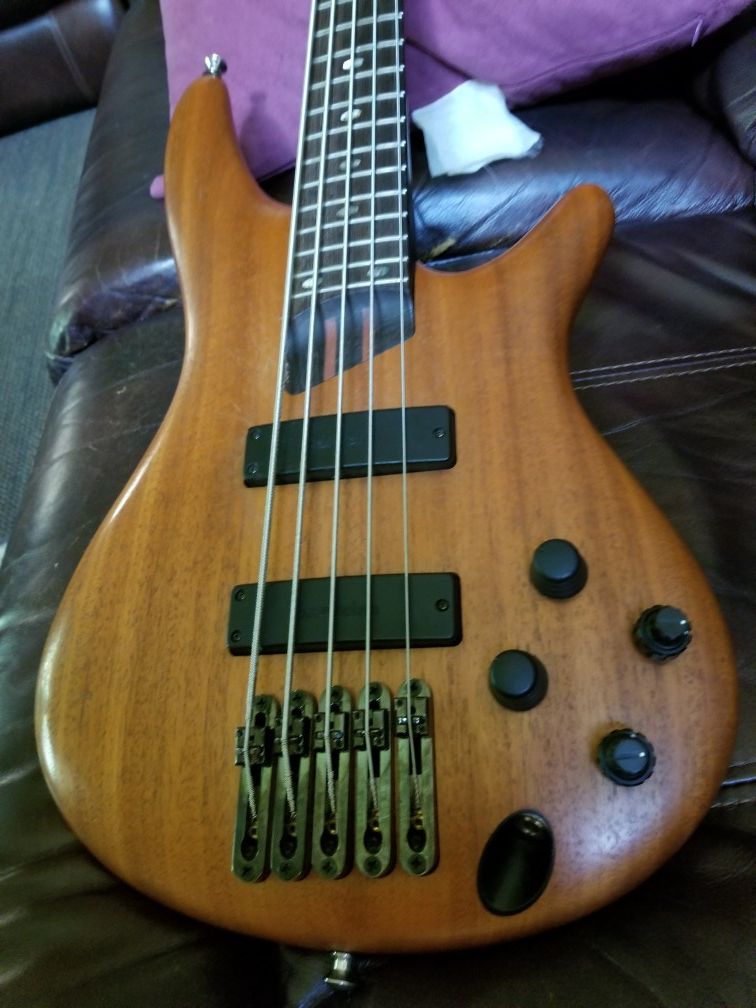 Ibanez prestige sr3005 made in japan 5 string bass guitar for Sale in