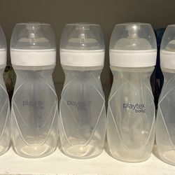 5 playtext baby bottles