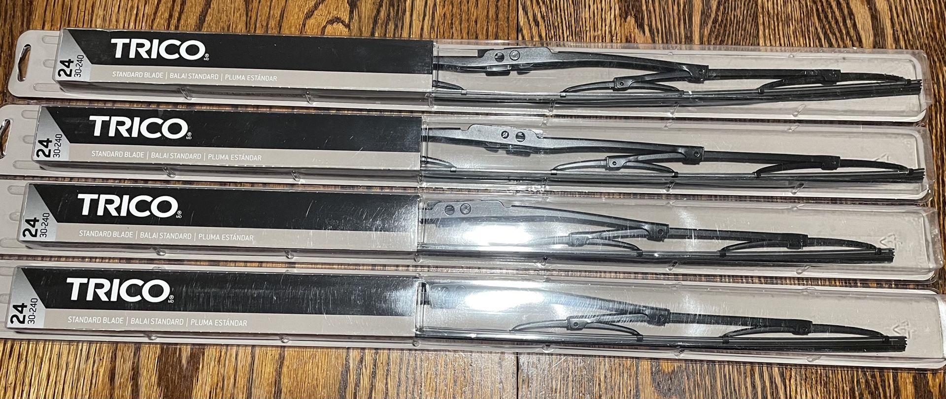4 windshield wipers