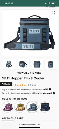 Yeti Hopper Flip 8 Cooler - Nordic Blue