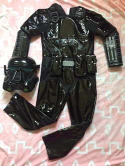 Halloween custom Disney Store Dark Storm Trooper with Mask