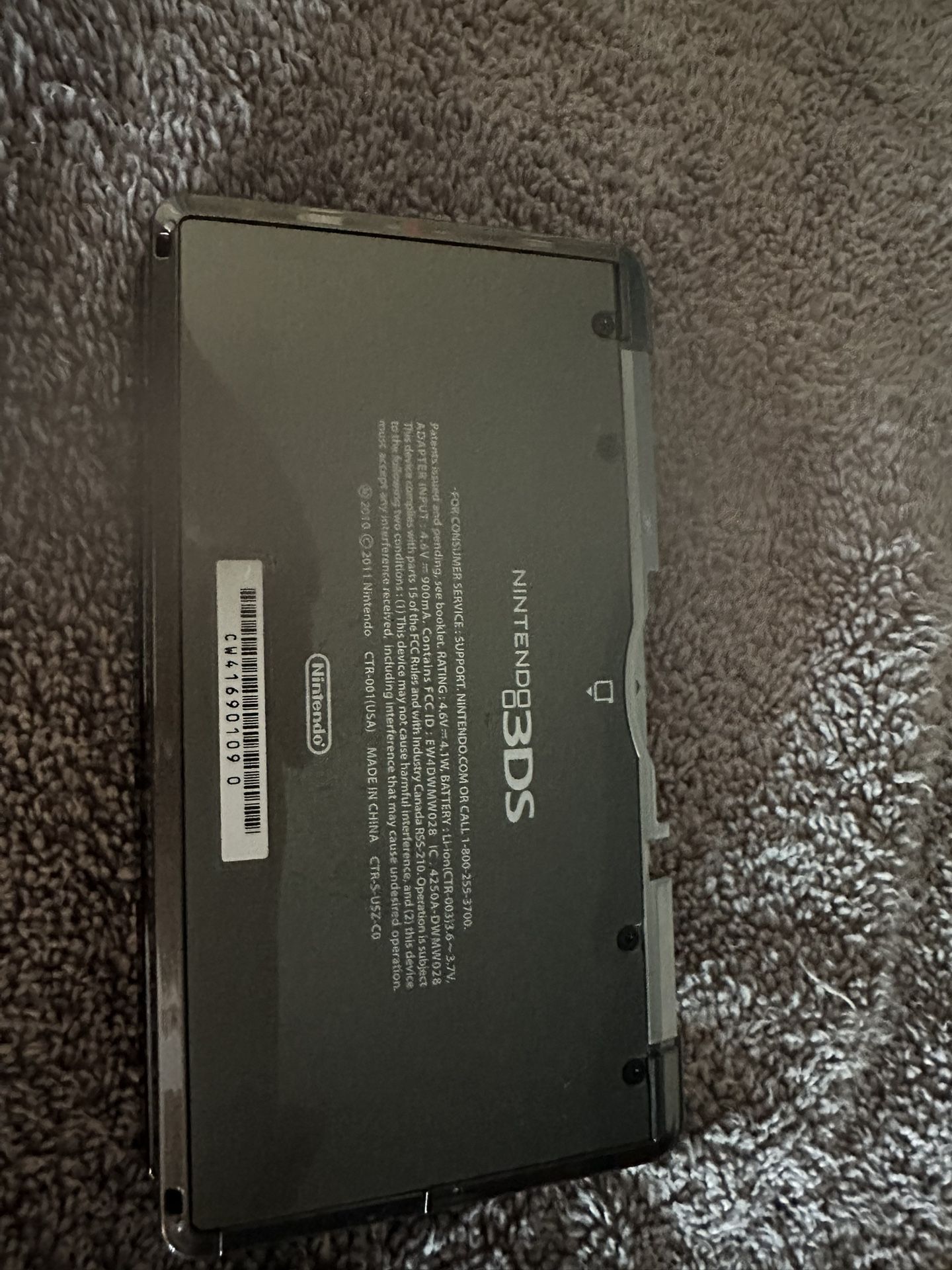 Black Nintendo3DS