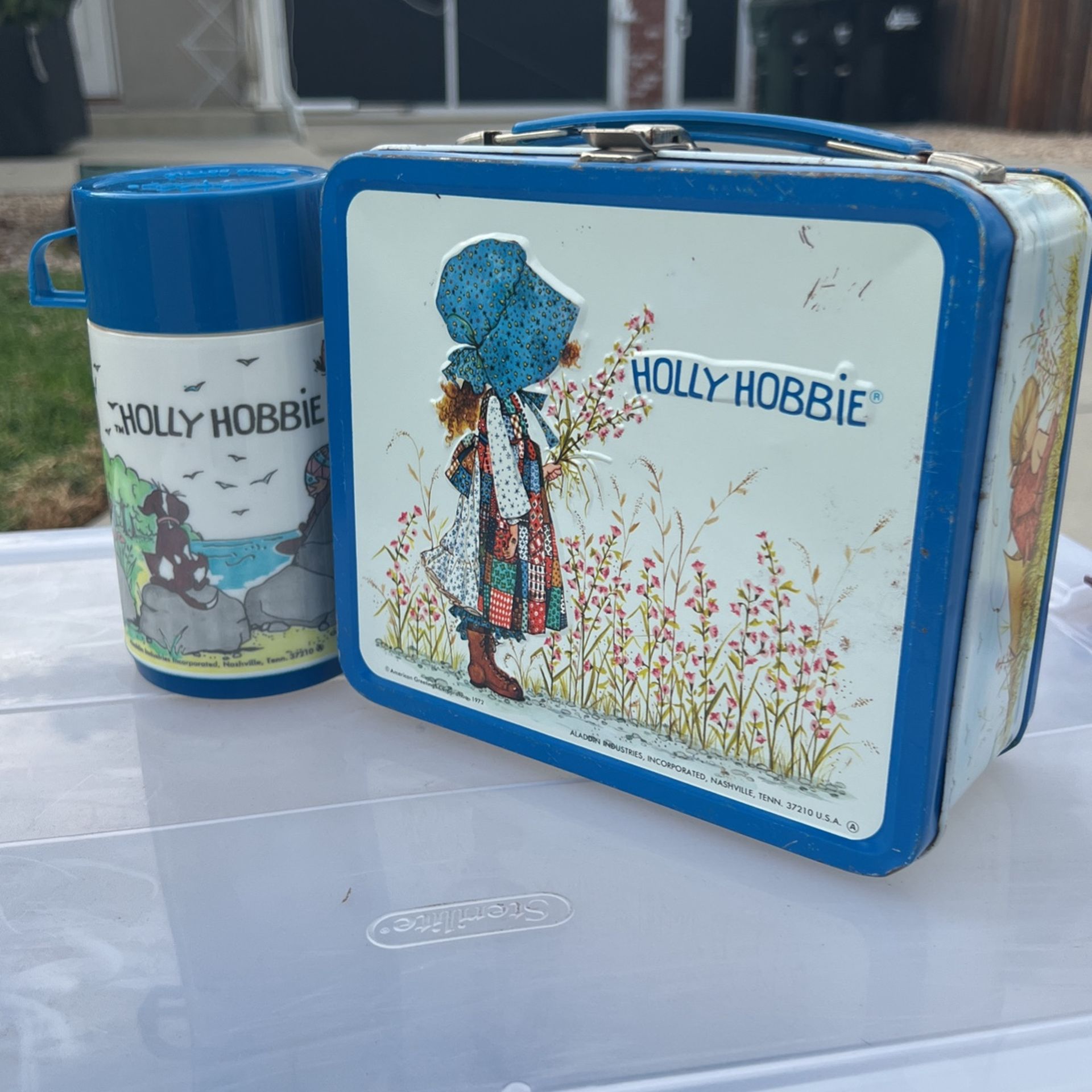 Vintage Holly Hobbie Lunch Box