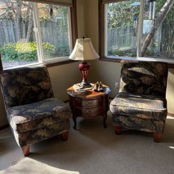 Two  La-Z-Boy Slipper Chairs.   $25 Each