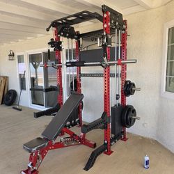 Functional Trainer / Squat Rack | Set of Weights | Adj Bench | Advance barbell | FREE DELIVERY 🚛