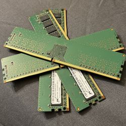 DDR-4 RAMM sticks 32gb (4x 8gb sticks)