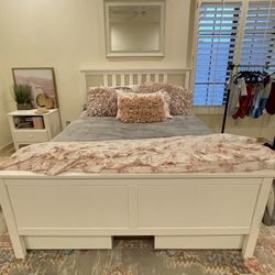 White Bedroom Set Queen Pottery Barn  Style