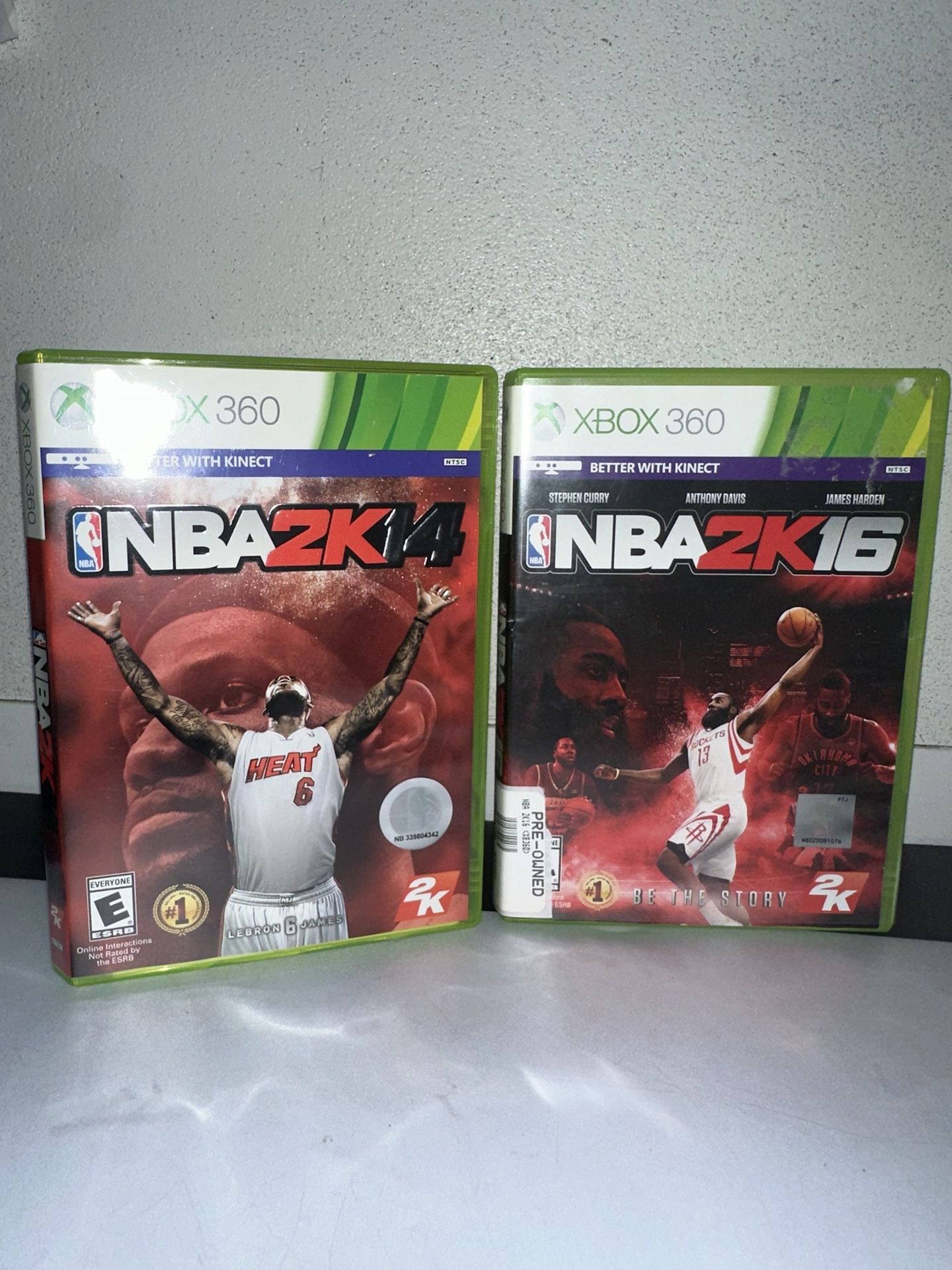 NBA2K1 and NBA2k16 both complete and tested 