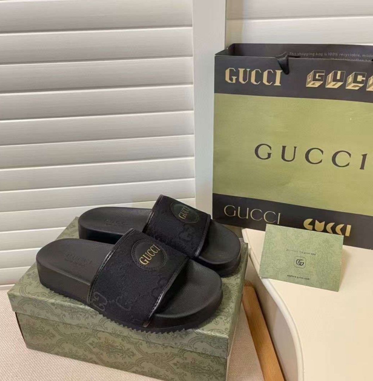 Gucci Off The Grid Slides Size 11