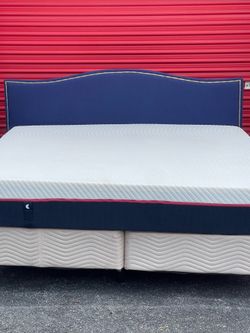 King Size Bed with Mattress Set