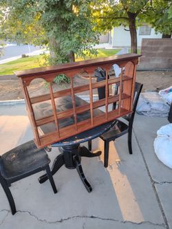 Vintage nicknack shelf