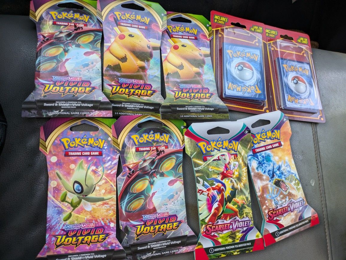 Sealed Un Open Pokemon Cards