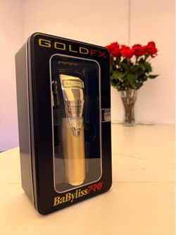 BaBylissPRO GoldFX Metal Lithium Clipper (Nueva)