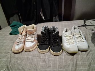 Air Jordan 1 High, P448 High-Tops, and Air Jordan 37 Low Sneakers
