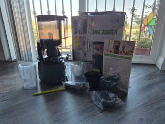 Brand New CANOLY C16 Cold Press Juicer – Extra Wide Feed Chute, BPA-Free
